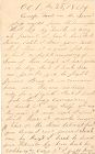 Letter from Robert C. Caldwell to Mag Caldwell, October 25th, 1864